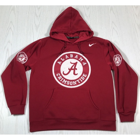Team Nike University Of Alabama Hoodie Men Small Red Calvin Ridley #3 Football - Picture 2 of 10